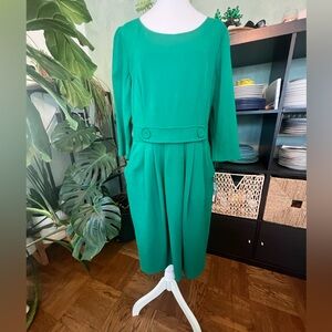 NWT Tahari long-sleeve knee length tailored dress Size 14